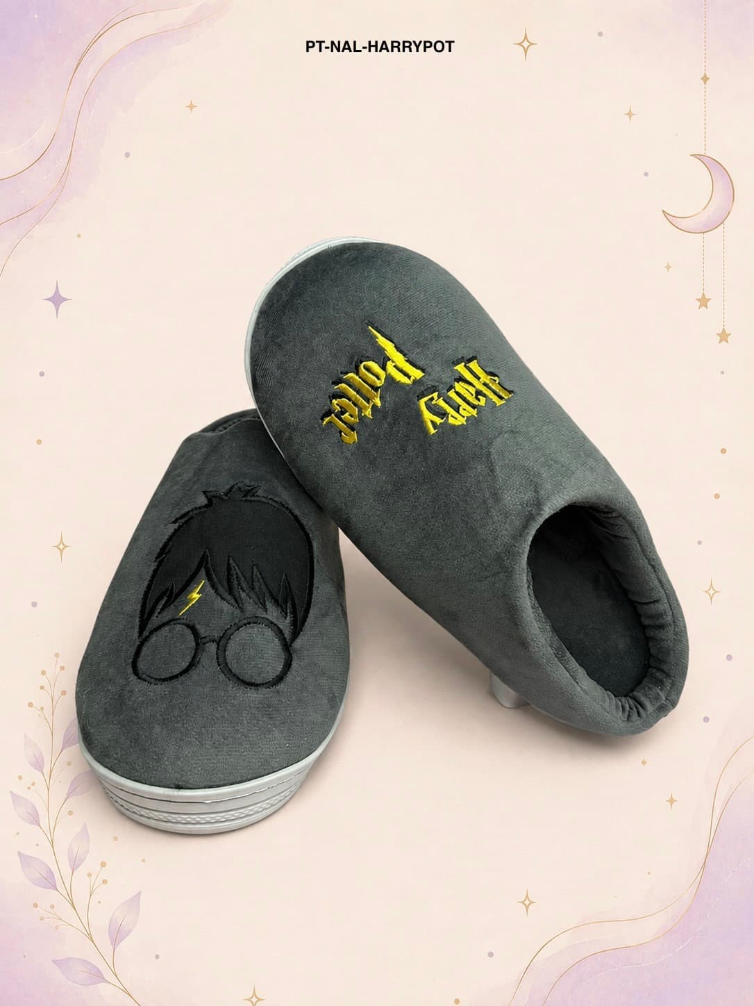 Pantufla Harry Potter Gris
