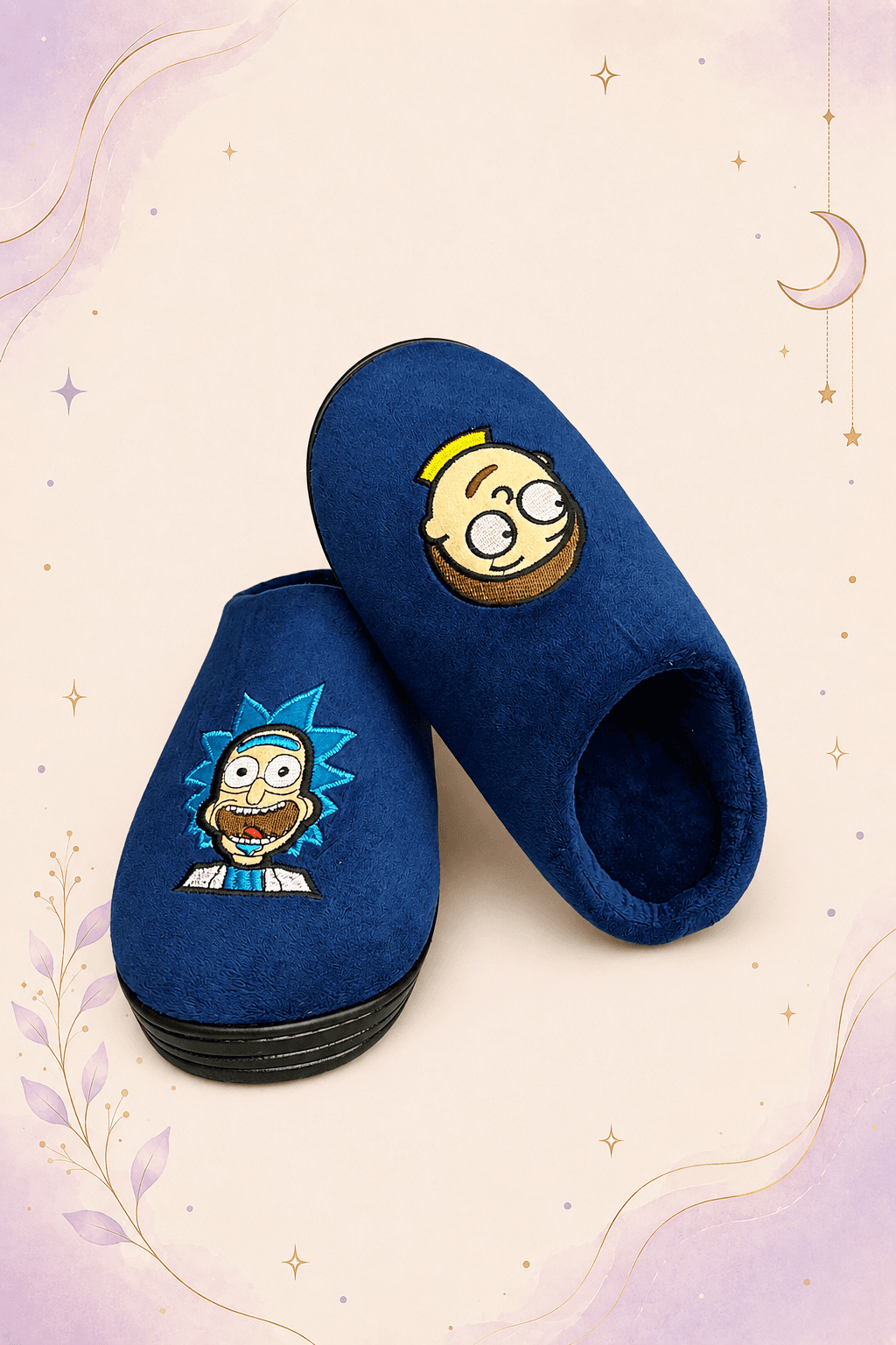 Pantufla Nacional Rick y Morty Azul