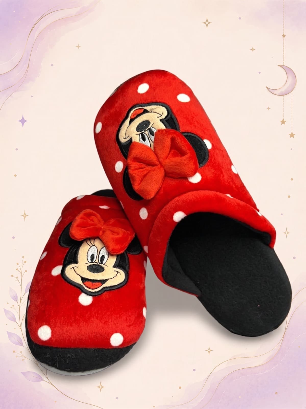 Pantufla Suela Blanda Minnie