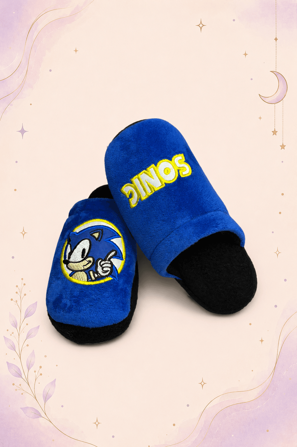 Pantufla Nacional Sonic Azul