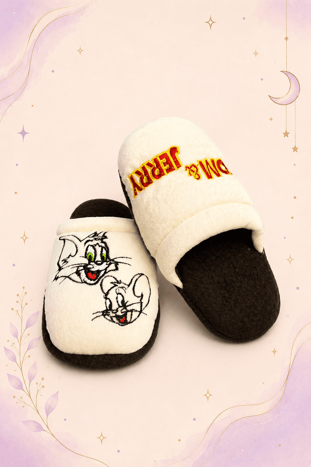 Pantufla Suela Blanda Tom y jerry