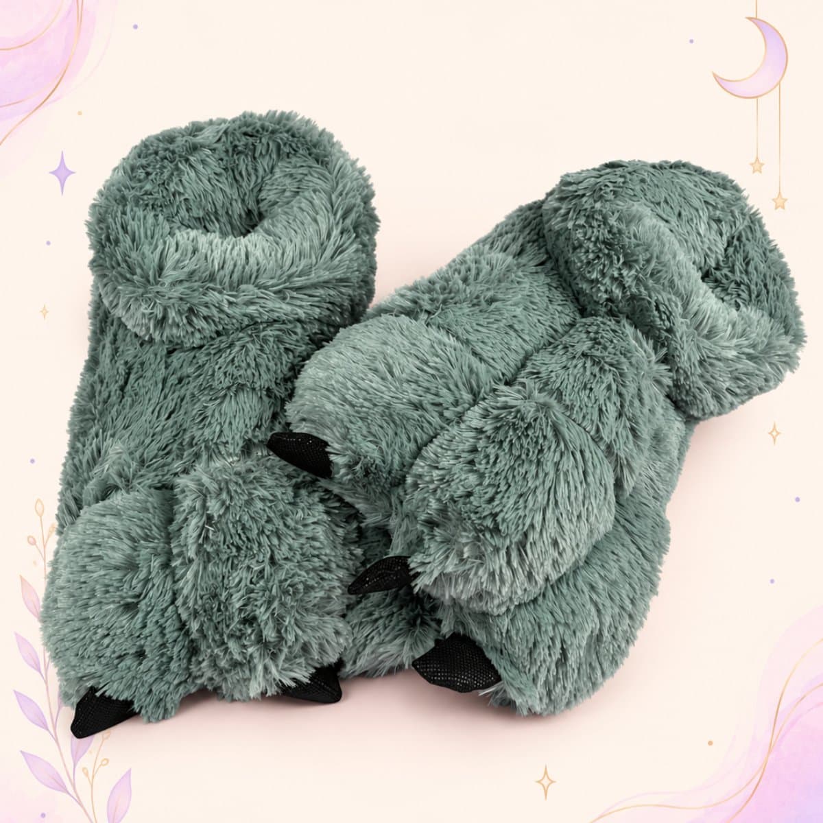 Babucha Garras Gris Gamma Alta