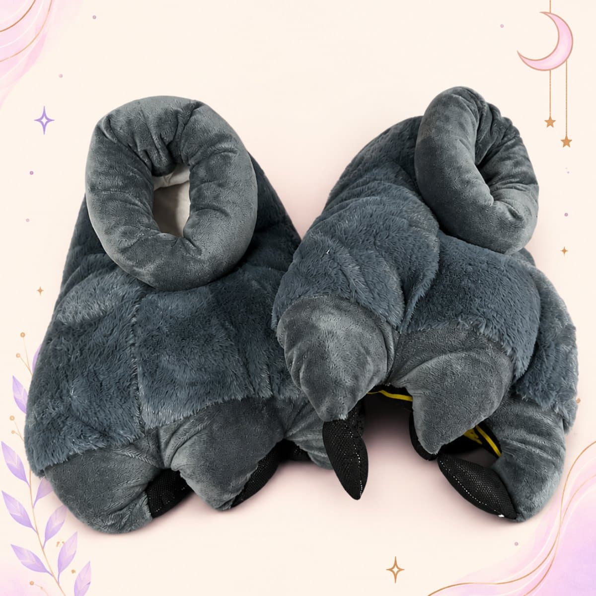 Babucha Garras Gris