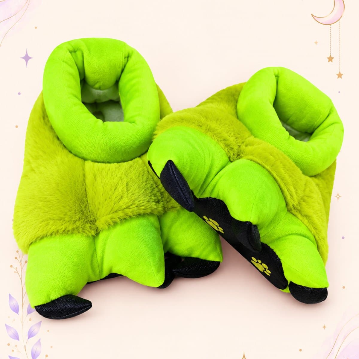 Babucha Garras Verde